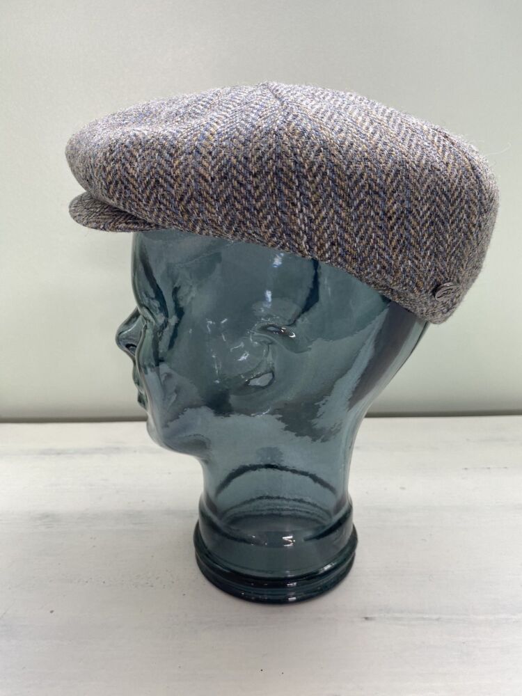 Bailey of Hollywood GALVIN Green Stripe Newsboy Cap