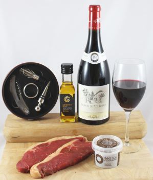 Classic Gourmet Steak & Wine Box