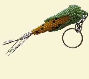 Maize Sweetcorn Keyring