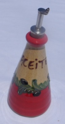 Jaen 17cm Conica Olive Oil Bottle