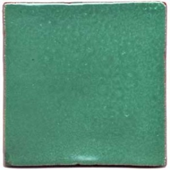15 - Frog Green - 10.5cm Handpainted Tile 