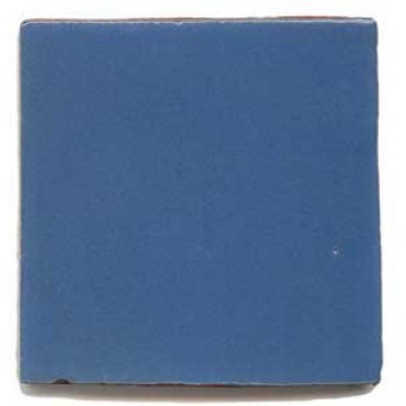 19 - Claro Blue - 10.5cm Handpainted Tile 