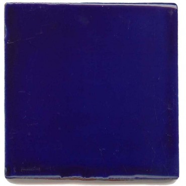 21 - Special Blue - 10.5cm Handpainted Tile 
