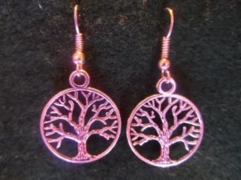Tree of Life Charm Earrings