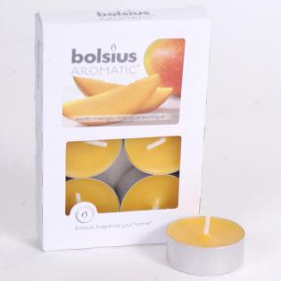 6 x Bolsius Tea Lights - Exotic Mango