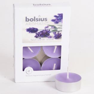 6 x Bolsius Tea Lights - French Lavender