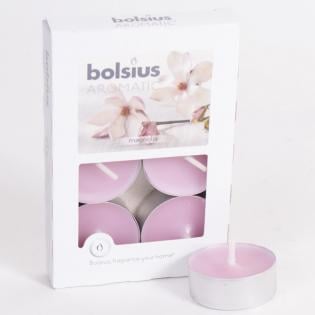 6 x Bolsius Tea Lights - Magnolia