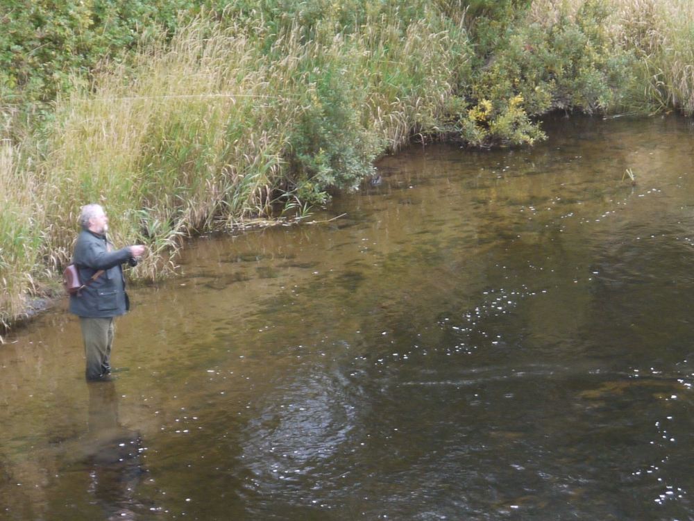 day 4 river clyde wading
