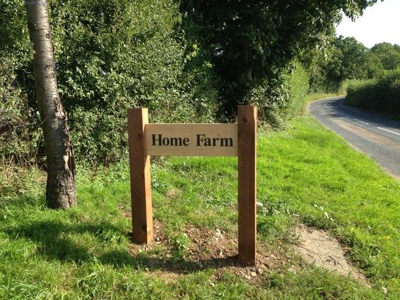 Home Farm Sign