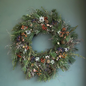 3. Thistle & Berry Wreath - 3 sizes available