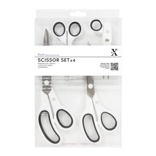 Xcut Scissor Sets 4pieces   xcu255207 MRRP £19.99 OUR PRICE £15.99
