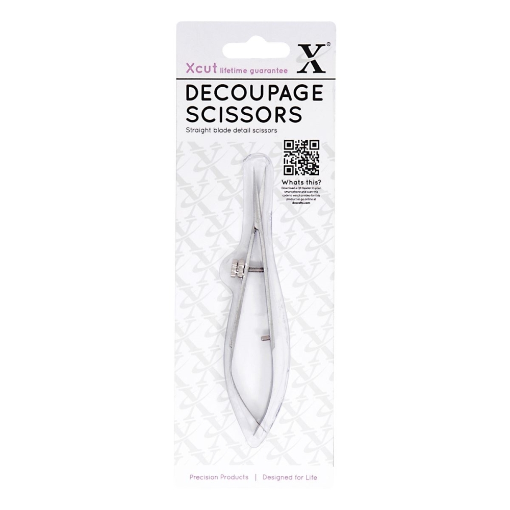Xcut Decoupage Scissors Straight tip XCU255105