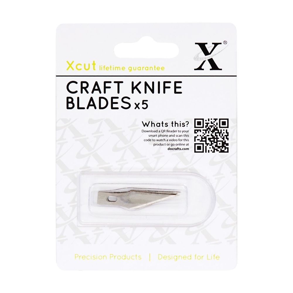 Xcut Craft knife replacement blades x5   xcu 255101