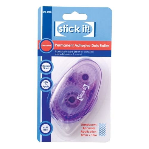 STICK IT PERMANENT ADHESIVE DOTS ROLLER ST1 5020