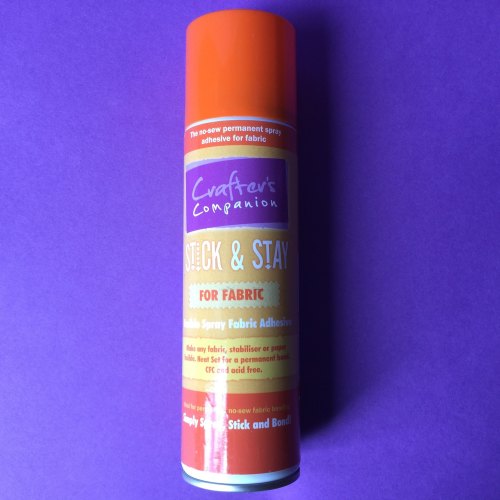 CRAFTER'S COMPANION STICK & STAY FUSIBLE FOR FABRIC 250ML