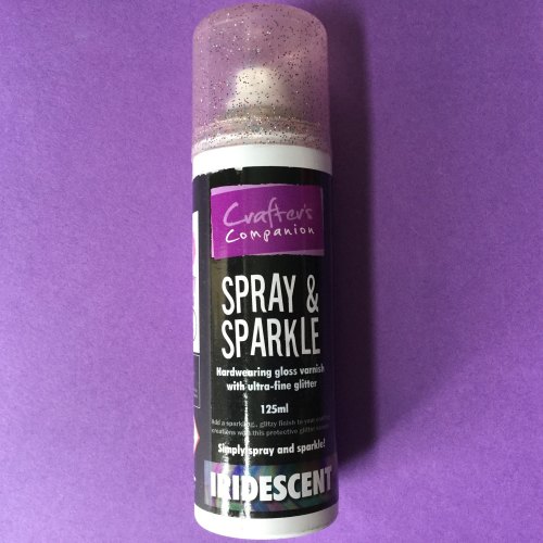 CRAFTER'S COMPANION SPRAY & SPARKLE IRIDESCENT 125ml
