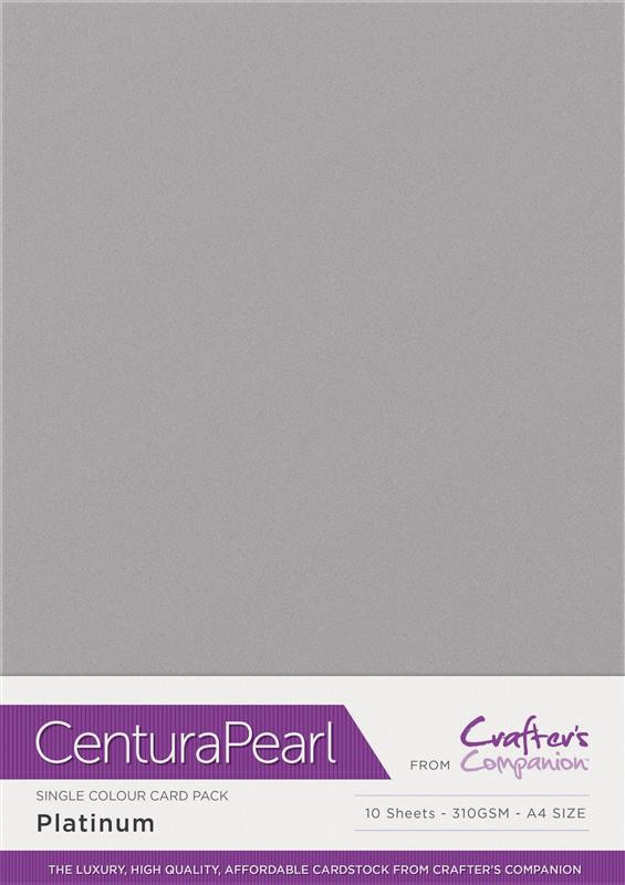 Crafters Companion Centura Pearl Platinum pk of 10