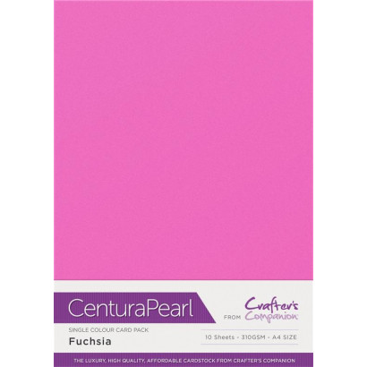 Crafters Companion Centura pearl Fuchsia pk of 10