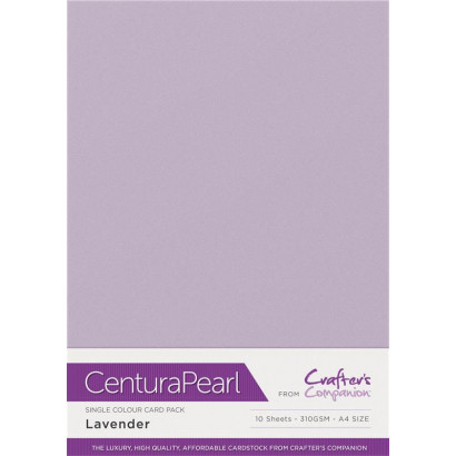 Crafters Companion Centura Pearl Lavender pk of 10