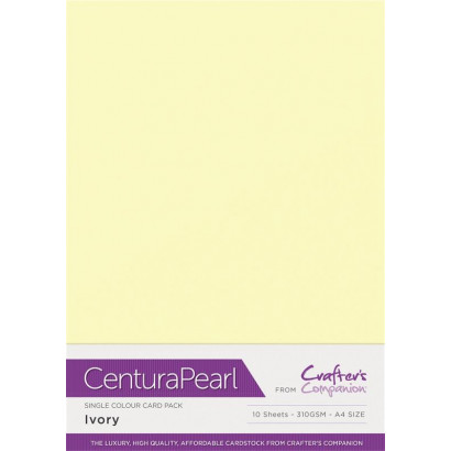 Crafters Companion Centura Pearl Ivory pk of 10