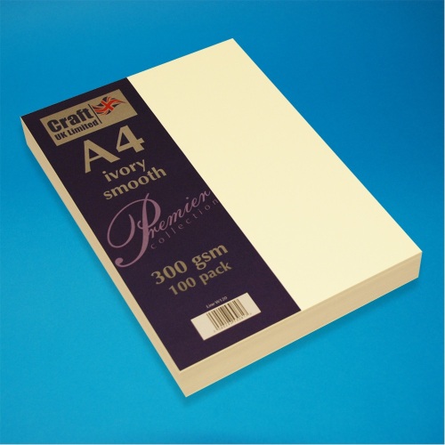 A4 Ivory card 300gsm 100 sheets