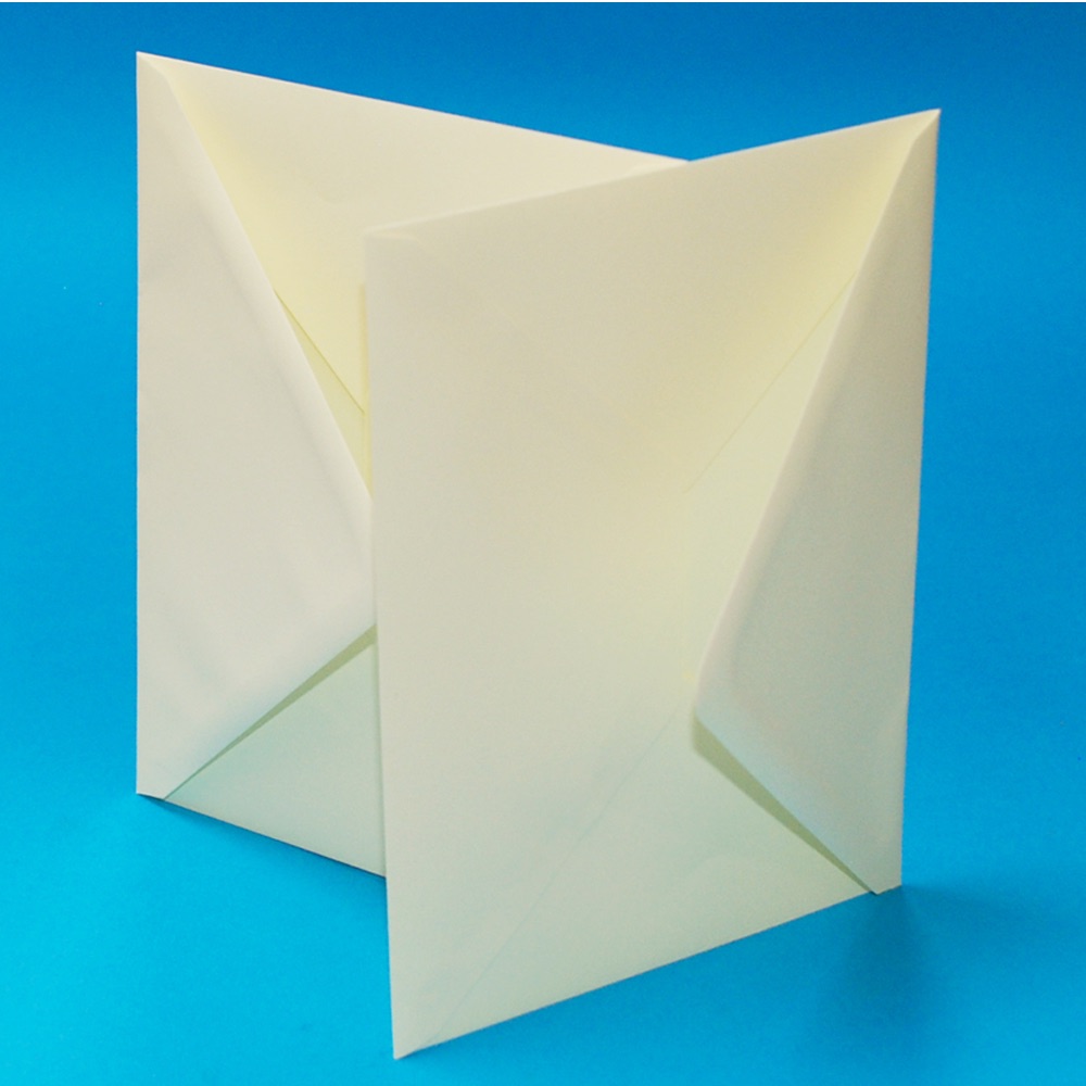 5”x7” Ivory envelopes pack of 50 100gsm