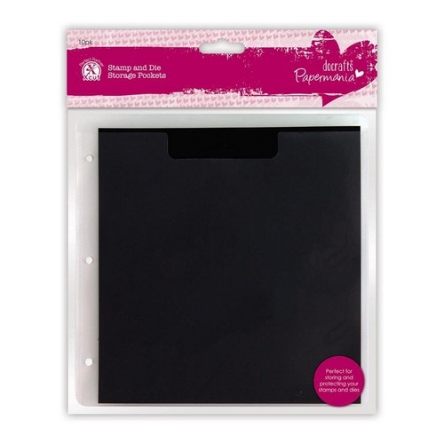 Stamp & Die Storage Pockets with Magnetic Shim (10pk)MRRP £14.99 OUR PRICE £11.99