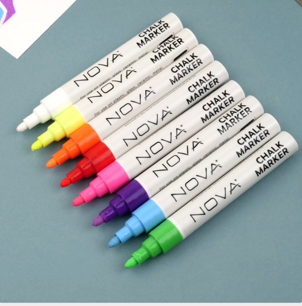 Nova 8 Large Chalk Markers