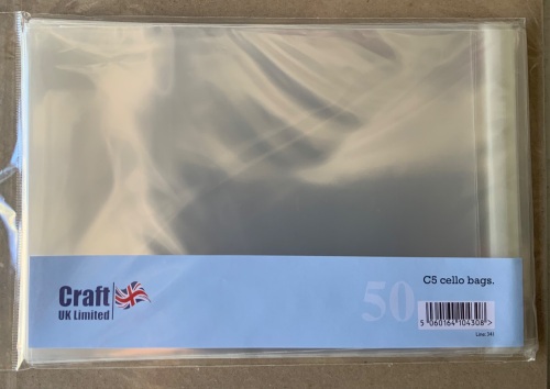 CELLO BAGS STRIP SEAL C5 9