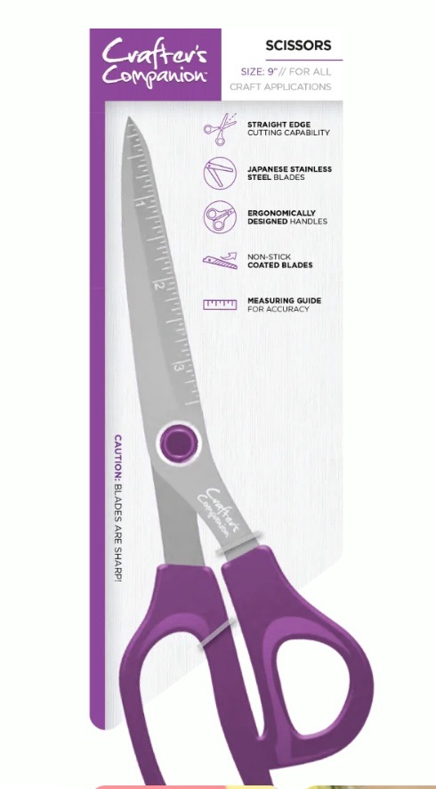 Crafters companion 9” Scisssors