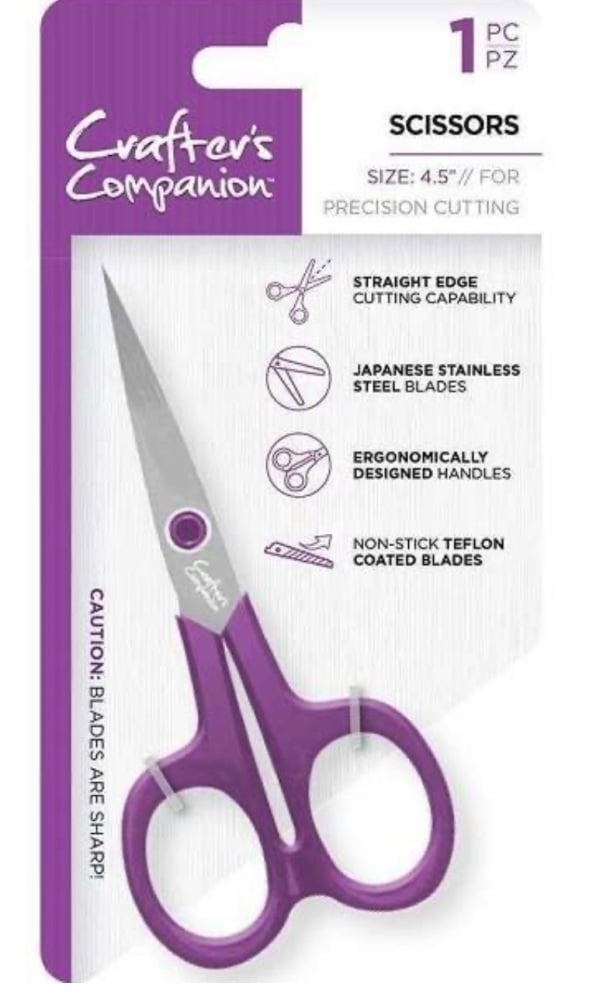 Crafters companion Scissors 4.5”