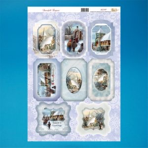 Christmas decoupage line AC197