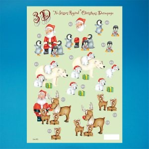 Christmas decoupage line 505