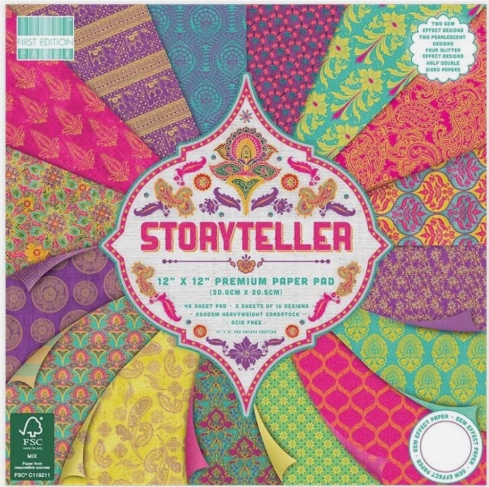 12x12 Storyteller pad 48sheets
