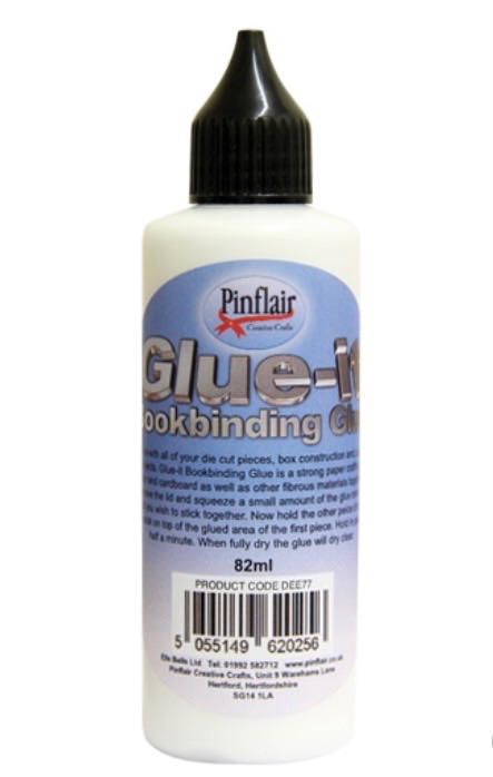 Pinflair Glue-it Bookbinding glue. 82ml