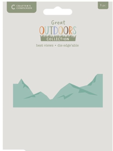 Crafters companion- Great outdoors collection.- Best views- die edgeable 1 piece