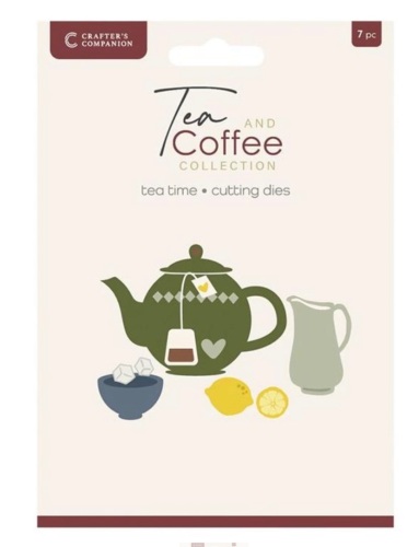 Crafters companion- Tea time- cutting die- tea & coffee collection