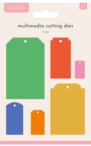 Crafters companion- Tags- Multimedia cutting dies