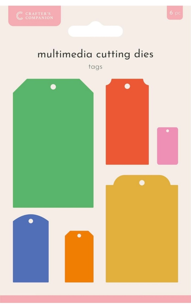 Crafters companion- Tags- Multimedia cutting dies