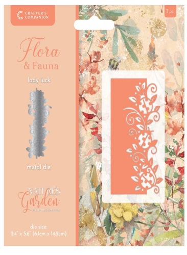 Crafters companion- Lady Luck metal die- 1piece