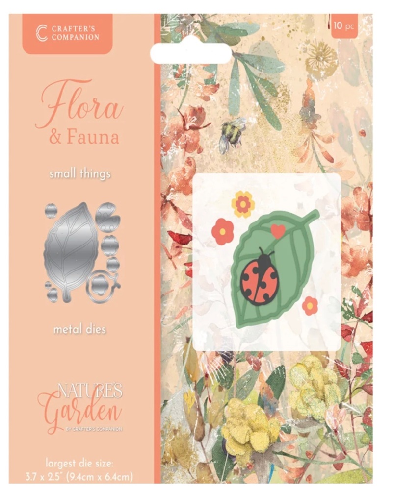 Crafters companion - Small things metal dies -10 pieces