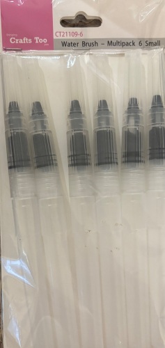 Crafts-too- Water brush multipack 6 small