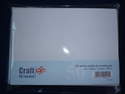 Card & Envelope pks C6 Pk of 50 cards-250gsm, env-100gsm,  line no 273
