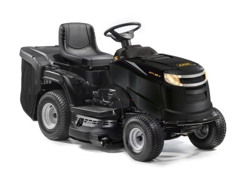 Alpina AT498HA 98cm double-blade cutter-deck with a foot-pedal hydrostatic transmission