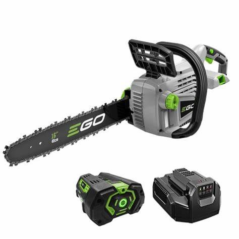 EGO CS1610E 40CM CHAINSAW KIT 5.0AH Battery / Rapid Charger