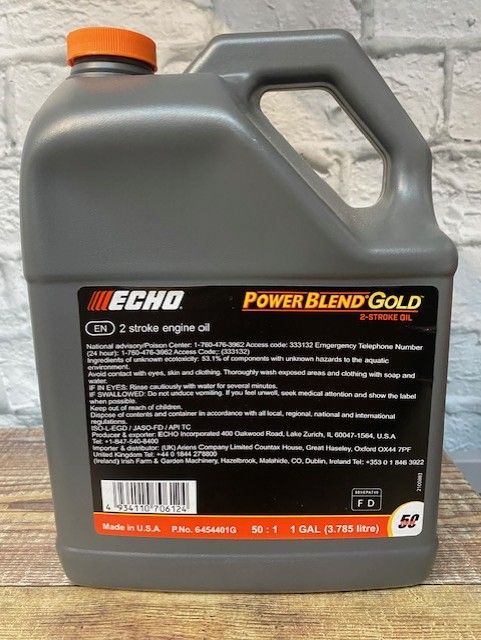 Echo Power Blend Gold 2-Stroke oil 5 Ltrs