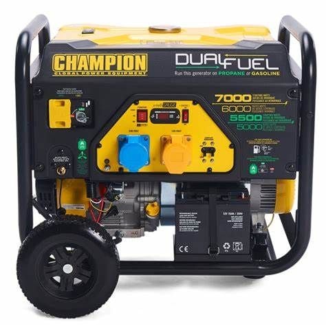 Champion CPG7000E2-DF 7000 Watt LPG Dual Fuel Generator With Electric Start