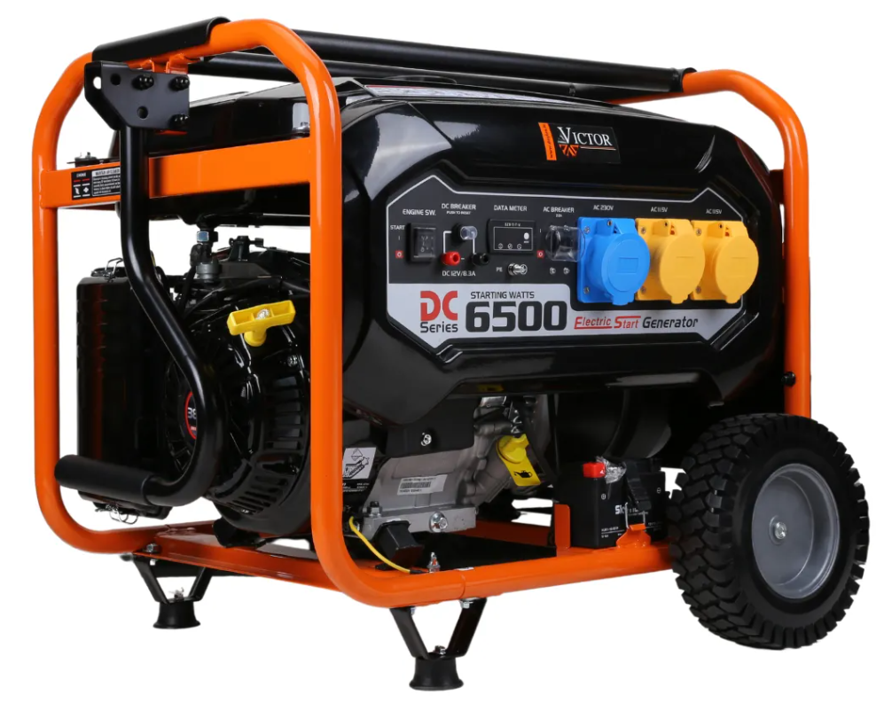 Victor LC6500DCS 5kW Generator - 6KVA Electric Start