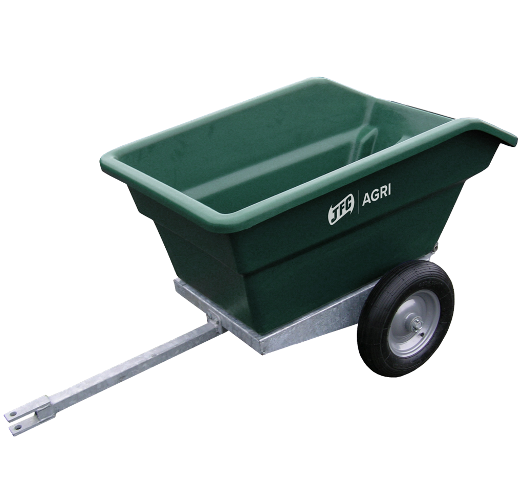 250L ATV Tipping Trailer (Available in Green or Blue)