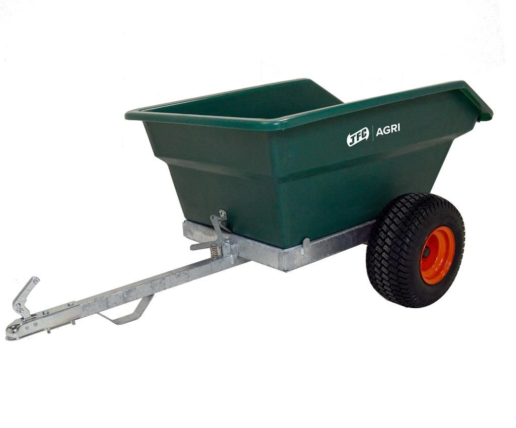 400L ATV Tipping Trailer (Green)